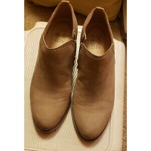 Ankle Bootie NATURALIZER taupe Zarie Leather Boots 7W-shoes